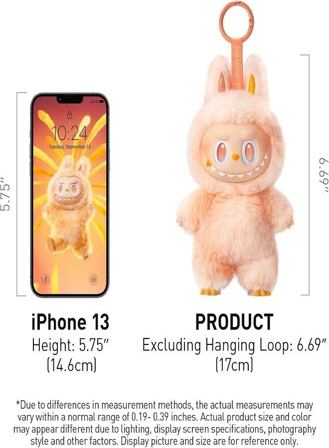 Monsters The Monsters Labubu Big into Energy Series-Vinyl Plush Pendant Blind Box, Blind Box Figures, Random Design Action Figures Collectible Toys Home Decorations, Single Box - Image 3